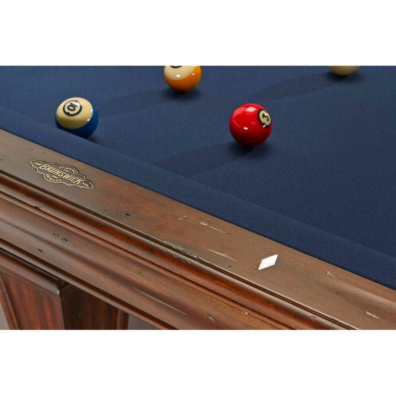 Brunswick Billiards Glenwood 8' Pool Table with Tapered Leg - GLW8_TUS