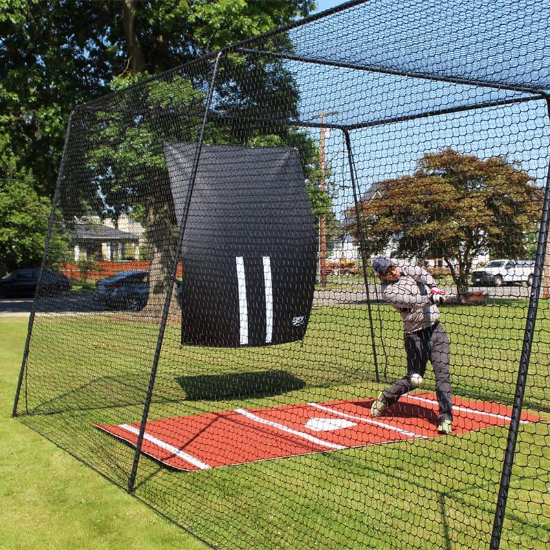 BCI 35' Freestanding Trapezoid Batting Cage Complete - PDB-TRAP-35 COMP