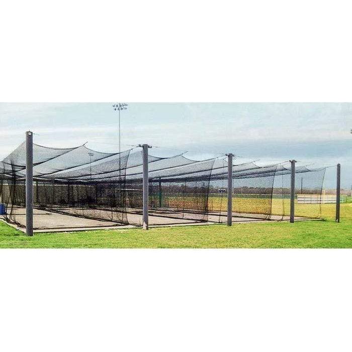 BCI 70' Mastodon Double Batting Cage System - PDB-12X12X55-K42-MAS-SW