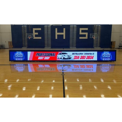 Boostr Displays 10ft. Crystal LED Series with 5ft. Signage Scoring Table