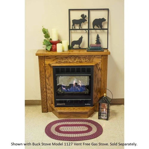 Buck Stove Deluxe Mantel Accessory for Model 1127/1110 Gas Stove - PA KDM1127