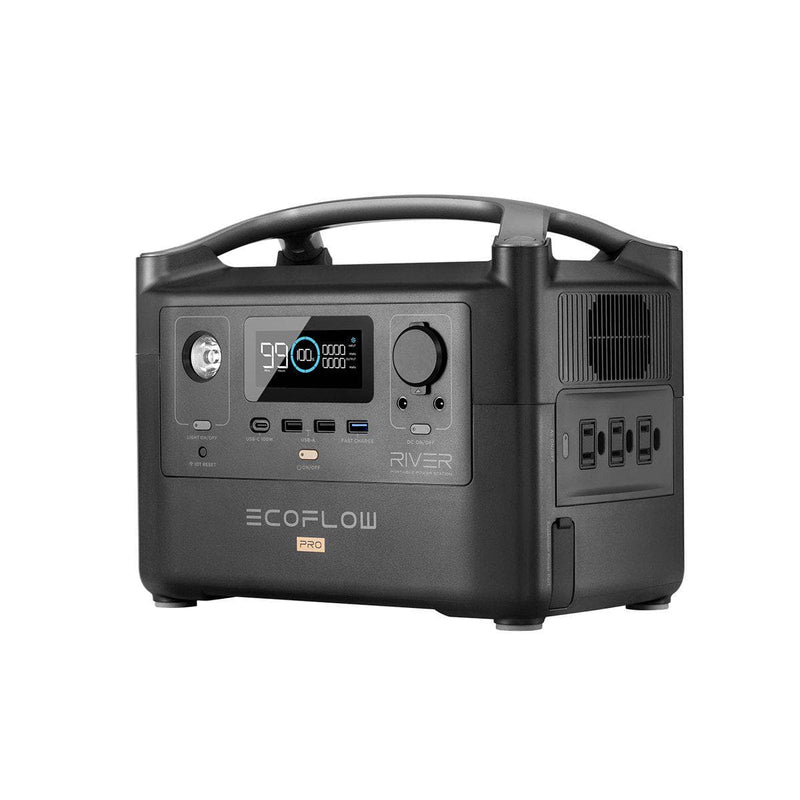 EcoFlow RIVER Pro + RIVER Pro Extra Battery - RIVER600PROAMEB