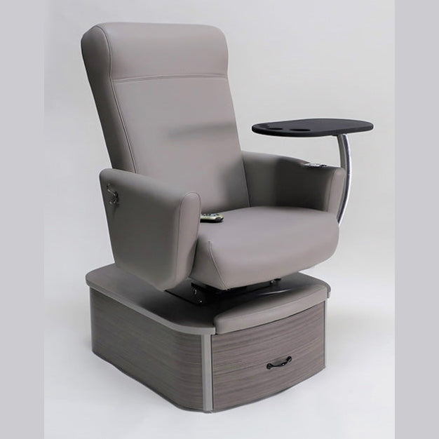 Belava Element Pedicure Chair with Plumbing - CH-ELM-PL-TBK