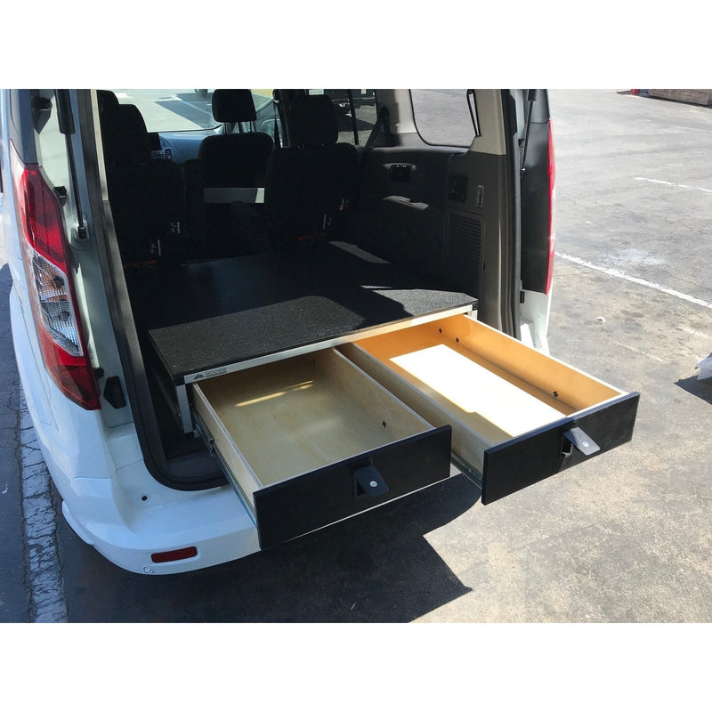 Goose Gear Ford Transit Connect 2014-Present 2nd Gen. - Side x Side Drawer Module - 43 3/8" Wide x 8" High x 40" Depth