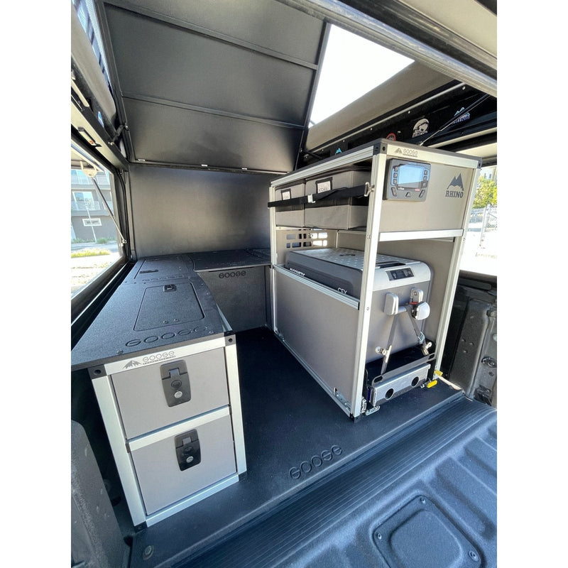 Goose Gear Camper System - Midsize Truck and Full Size Truck - Rear Passenger Side CampKitchen Module