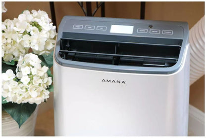 Amana  - 12, 000 BTU Portable AC - White/Gray  -  AMAP121AW-2