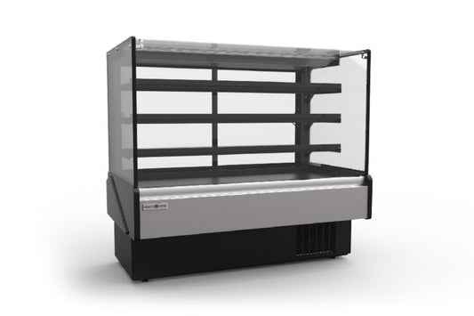 Hydra-Kool  | 60" Wide Non-Refrigerated Flat Glass Bakery Display Case - KBD-FG-60-D