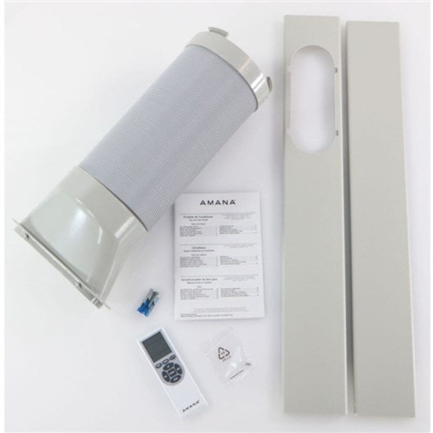 Amana - 12, 000 BTU Portable AC - White/Black  - AMAP121AB-2