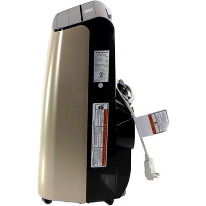 Amana - 10, 000 BTU Portable AC - Black/Gold  -  AMAP101AD-2