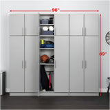 Prepac Elite 96" 6 Piece Storage Cabinet Set D - Available in 4 Colors - BRSX-1013-6M