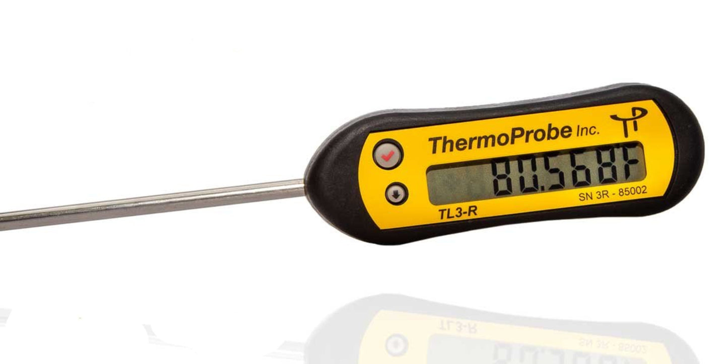 ThermoProbe  Intrinsically Safe Portable Stem Thermometer for Laboratory - TL3R-08
