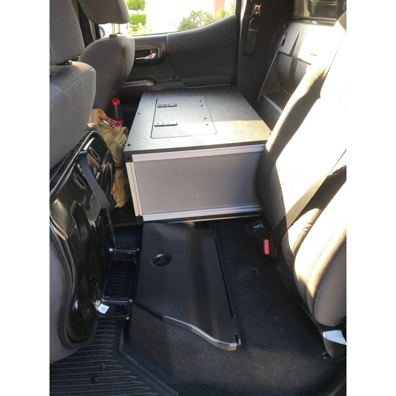 Goose Gear Toyota Tacoma 2005-Present 2nd and 3rd Gen. Double Cab - Second Row Single Drawer Module - 60% Passenger Side