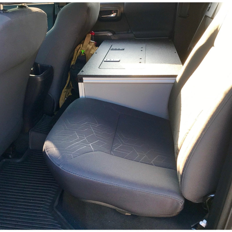 Goose Gear Toyota Tacoma 2005-Present 2nd and 3rd Gen. Double Cab - Second Row Single Drawer Module - 60% Passenger Side