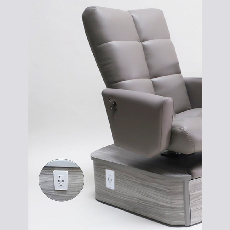 Belava Impact Pedicure Chair No Plumbing - CH-IMP-NPL-TBK